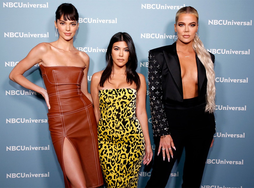 Kendall Jenner, Kourtney Kardashian, Khloe Kardashian, 2019 NBCUniversal Upfront